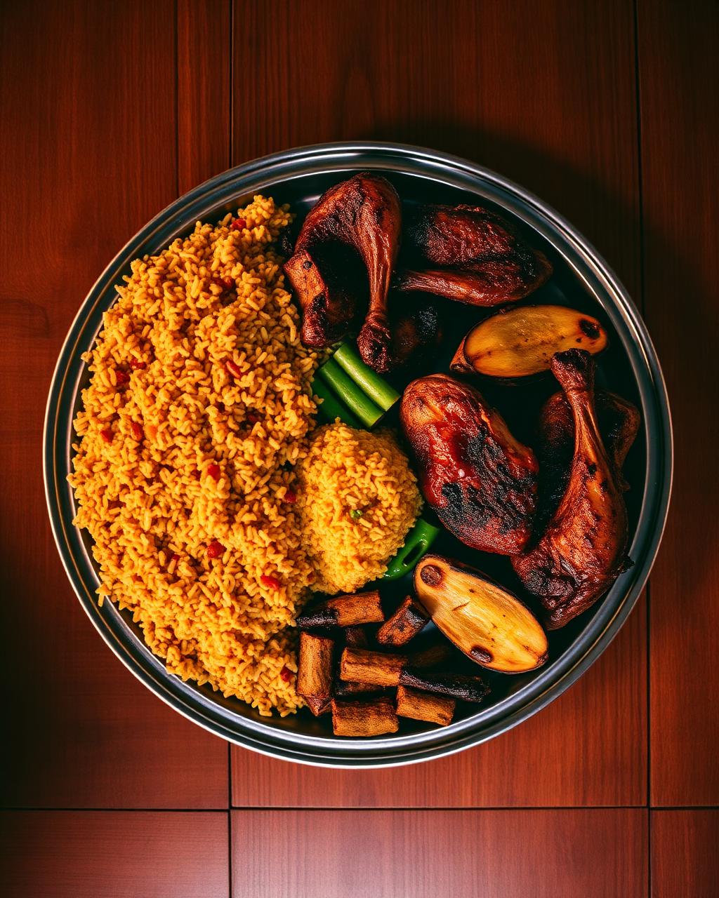 Jollof Rice & Grilled Chicken